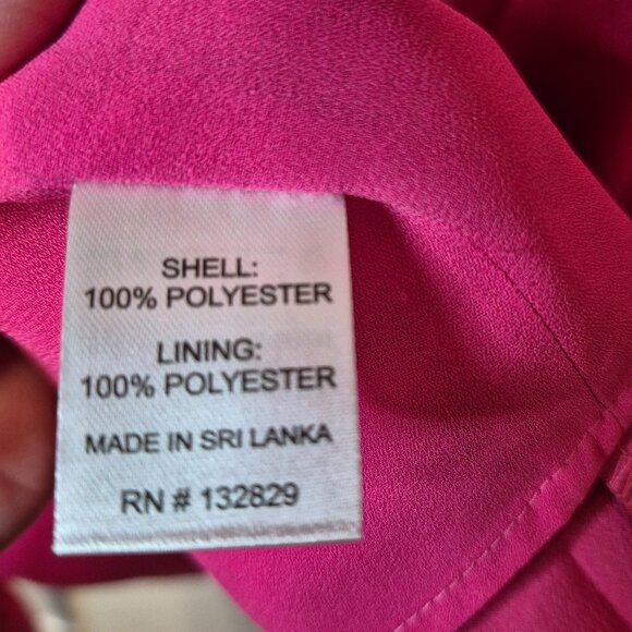 Revolve Friends & Lovers Fuchsia Pink Megan Wrap Dress Size XL - Picture 11 of 11